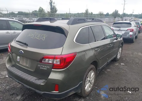 2016 Subaru Outback 2.5I Premium z USA, uszkodzony, nr VIN 4S4BSADC9G3254713